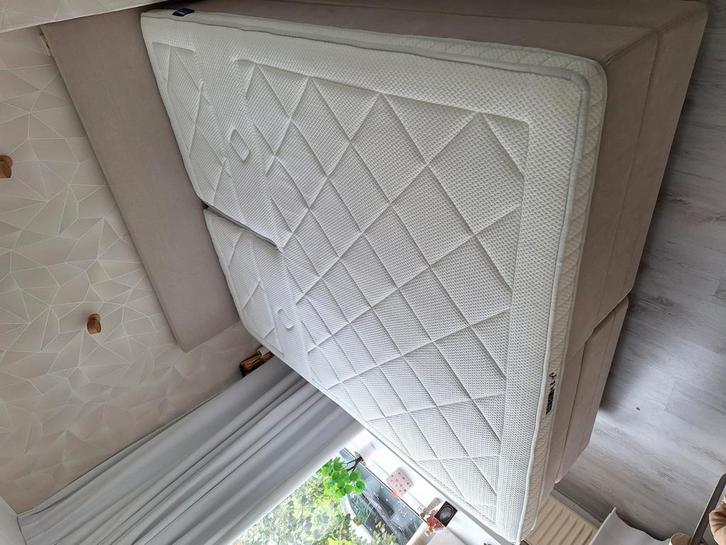 Split-topmatras Aeromax Comfort 1, 180x200 wit, Huis en Inrichting, Slaapkamer | Matrassen en Bedbodems, Zo goed als nieuw, 180 cm