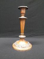 Antiek - Koperen kandelaar, Antiek en Kunst, Ophalen of Verzenden, Koper of Brons
