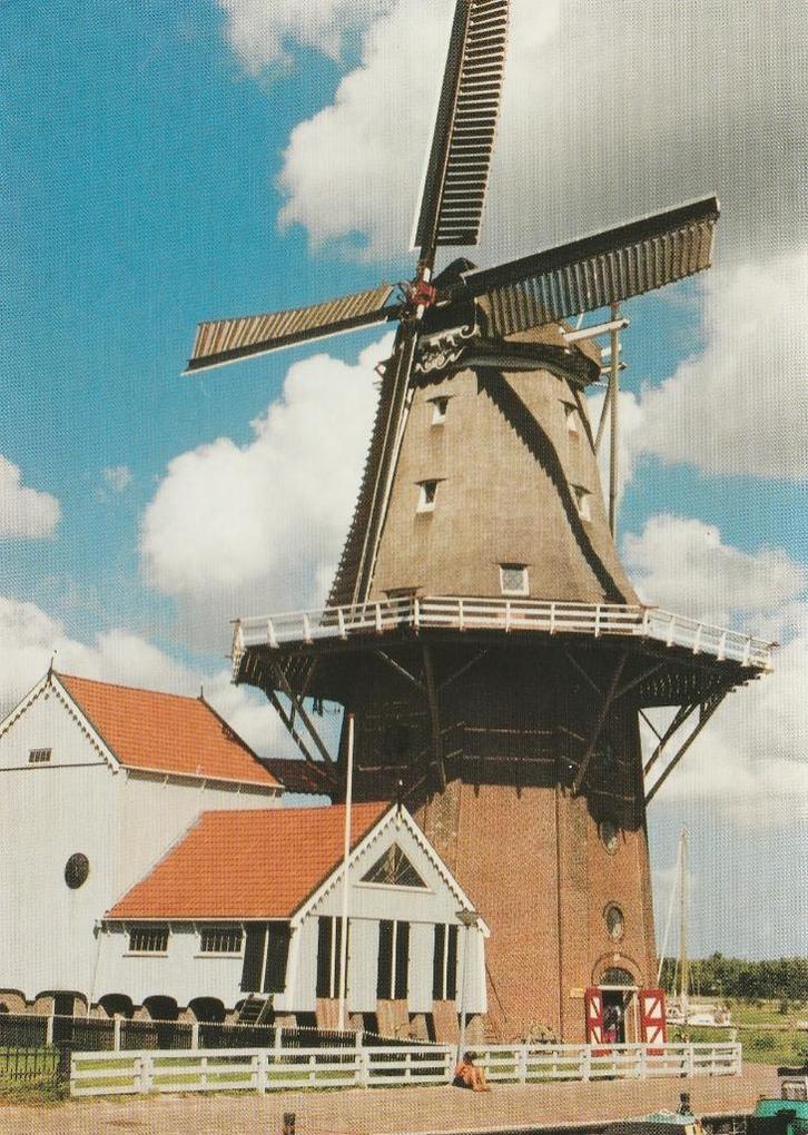 BIRDAARD Molen De Zwaluw, Verzamelen, Ansichtkaarten | Nederland, Ongelopen, Friesland, 1980 tot heden, Verzenden