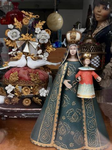 Blikken Maria beeld beschikbaar voor biedingen