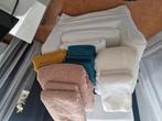 2x teddy 2xSuede Okergeel. / Blauwgroen +stoomreinger€75, Huis en Inrichting, Ophalen, Blauw, Dekbedovertrek, Tweepersoons