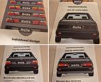 Jaren 80 Hella Mercedes 190 w124 folder Nederlands spoilers, Boeken, Ophalen of Verzenden, Zo goed als nieuw, Mercedes