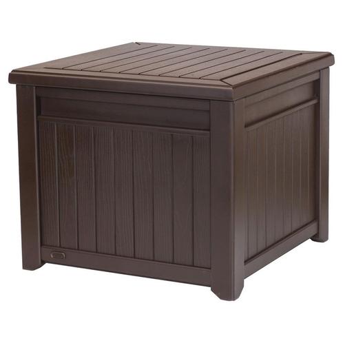 Keter Tuintafel laag store Table cube 208 ltr donker bruin, Tuin en Terras, Tuinmeubel-accessoires, Nieuw, Ophalen of Verzenden