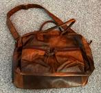Sacha Leuke grote cognac Cowboysbag Cowboy style tas, Sieraden, Tassen en Uiterlijk, Tassen | Damestassen, Verzenden, Zo goed als nieuw