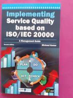 Implementing Service Quality based on ISO/IEC 20000, Ophalen of Verzenden, Nieuw, Niet van toepassing