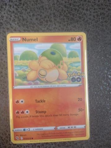 Numel Pokemon Go  beschikbaar voor biedingen