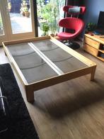 Auping Auronde 1.40x2.00x35 cm, beuken + 2 spiralen, Huis en Inrichting, Slaapkamer | Bedden, Gebruikt, 140 cm, Twijfelaar, 200 cm