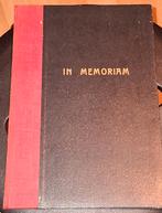 In Memoriam 1940-45 oorlogsslachtoffers brandweer Antwerpen, Armand Coenen, Ophalen of Verzenden, Overige onderwerpen, Tweede Wereldoorlog