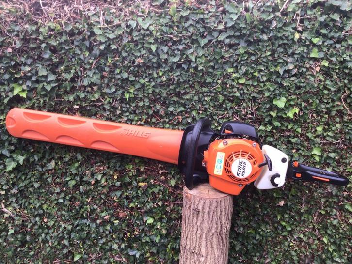 Stihl HS 81 R heggenschaar, Tuin en Terras, Heggenscharen, Gebruikt, Benzine, Ophalen