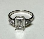 Gouden ring met diamant totaal 3.38ct!! IGI certif NIEUW!!, Sieraden, Tassen en Uiterlijk, Ringen, Wit, Nieuw, Ophalen of Verzenden