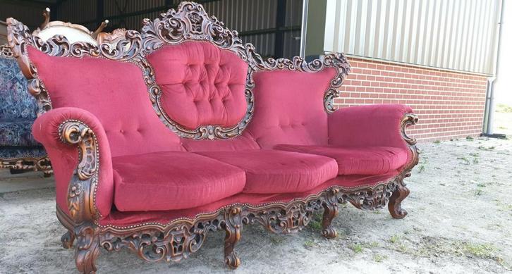 Barok banken en meubelen, Antiek en Kunst, Antiek | Meubels | Stoelen en Banken, Ophalen