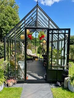 Hobbykas, Tuin en Terras, Kassen, Gebruikt, Kweekkas, Aluminium, Glas, Ophalen