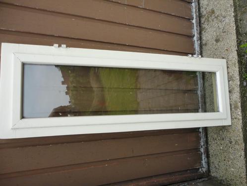 bovenlicht met iso-glas, Doe-het-zelf en Verbouw, Kozijnen en Schuifpuien, Zo goed als nieuw, Deurkozijn, Hout, 75 tot 150 cm