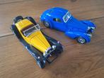 1:24 1/24 Bburago Bugatti Type 55 en Atlantic, Ophalen of Verzenden, Zo goed als nieuw, Auto, Bburago