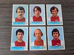 6x Ajax 78 panini voetbal 1978, Ophalen of Verzenden, Gebruikt, Ajax, Poster, Plaatje of Sticker