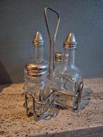 Art Deco Olie & Azijn Set - Cruet Set, Antiek en Kunst, Ophalen of Verzenden