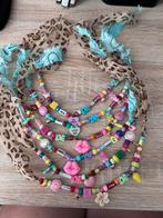Kleurrijke ibiza stijl look hip&go ketting, Ophalen of Verzenden, Zo goed als nieuw, Overige kleuren, Overige materialen