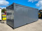Nette kantoorunit, bouwkeet 6 x 2.5m dubbel glas, Zakelijke goederen, Machines en Bouw | Keten en Containers, Ophalen of Verzenden