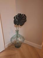 2 groene grote kunstbladeren, Ophalen