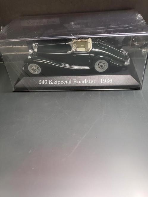 Mercedes-Benz 540 K Special Roadster 1936 - Nieuw, Hobby en Vrije tijd, Modelauto's | 1:18, Nieuw, Auto, Overige merken, Ophalen of Verzenden
