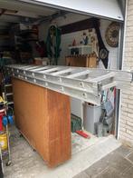 2 delen uitschuif ladder 24 sporten, Ophalen, Zo goed als nieuw, Ladder, 2 tot 4 meter