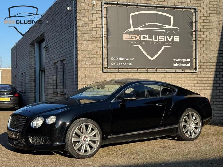 Bentley Continental GT 4.0 V8 Luchtvering/Keyless/Bose, Auto's, Bentley, Bedrijf, Te koop, Continental, 4x4, ABS, Airconditioning