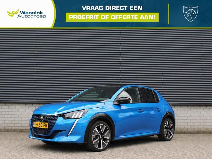 Peugeot e-208 GT Pack 50kWh 136pk I Panoramadak I Adaptive C, Auto's, Peugeot, Bedrijf, Te koop, Adaptive Cruise Control, Android Auto