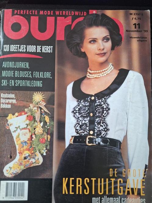 Burda november nr. 11 / 1993, Hobby en Vrije tijd, Kledingpatronen, Zo goed als nieuw, Vrouw, Burda, Verzenden