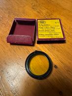 Fraaie Zeiss-Ikon/Afga geelfilter 42mm, Ophalen of Verzenden, Zo goed als nieuw, Minder dan 50 mm, Overige typen