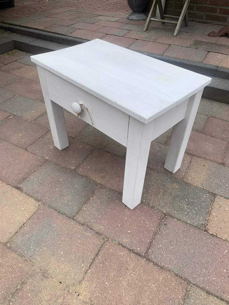 Ladekastje/bloementafeltje, Antiek en Kunst, Curiosa en Brocante, Ophalen