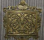 Sierlijke koperen brieven/krantenhouder zie foto’s., Ophalen of Verzenden