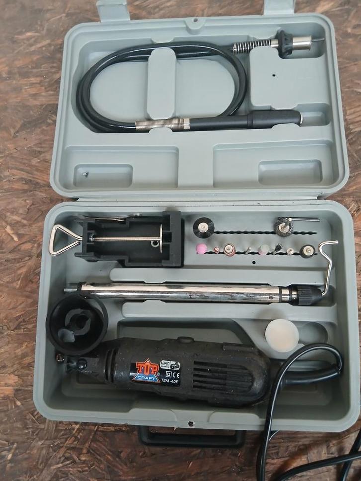 Top Craft Multitool met accessoires, Antiek en Kunst, Antiek | Gereedschap en Instrumenten, Ophalen of Verzenden