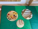 Set ronde gouden spiegels, Minder dan 50 cm, Rond, Nieuw, Ophalen of Verzenden