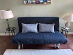 Ikea 2 persoons slaapbank, Huis en Inrichting, Slaapkamer | Slaapbanken, Ophalen, Blauw, Tweepersoons, Zo goed als nieuw