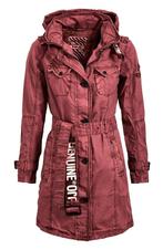 Khujo zomer herfst jas Menna, met capuchon, mt L, nieuw, Maat 38/40 (M), Khujo, Ophalen of Verzenden, Zo goed als nieuw