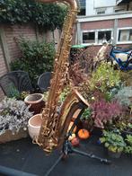 Tenor saxofoon, Muziek en Instrumenten, Ophalen of Verzenden, Gebruikt, Tenor, Met koffer