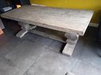 Kloostertafel, Huis en Inrichting, Tafels | Eettafels, 200 cm of meer, Zo goed als nieuw, Rechthoekig, 50 tot 100 cm