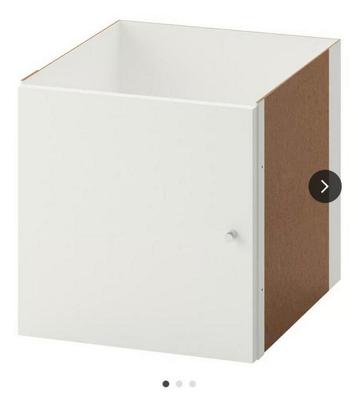 Nieuw in verpakking kallax inzet deurtje wit beschikbaar voor biedingen