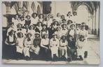 fotokaart groep meisjes vrouwen allen hoeden 1910/20's, Verzenden, Voor 1940, Gebruikt, Foto
