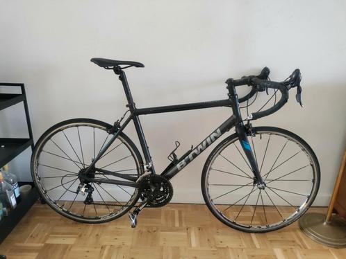 Btwin racefiets met mavic wielen, Fietsen en Brommers, Fietsen | Racefietsen, Gebruikt, Overige merken, Aluminium, Ophalen