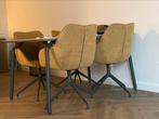 4 x Kiq Bree’s New World eetkamerstoelen, Huis en Inrichting, Ophalen, Overige kleuren, Zo goed als nieuw, Vier
