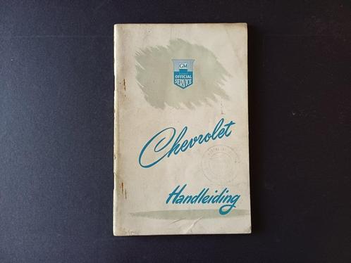 CHEVROLET 1950 1951 1952 handleiding manual origineel NL, Auto diversen, Handleidingen en Instructieboekjes, Ophalen of Verzenden