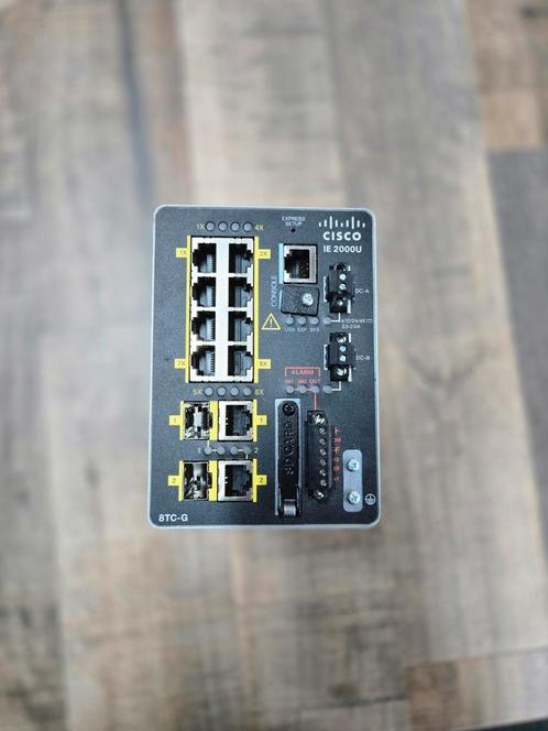 Cisco E2000U Industriële Ethernet Switch – 8 Poorten |, Computers en Software, Netwerk switches, Zo goed als nieuw, Ophalen of Verzenden