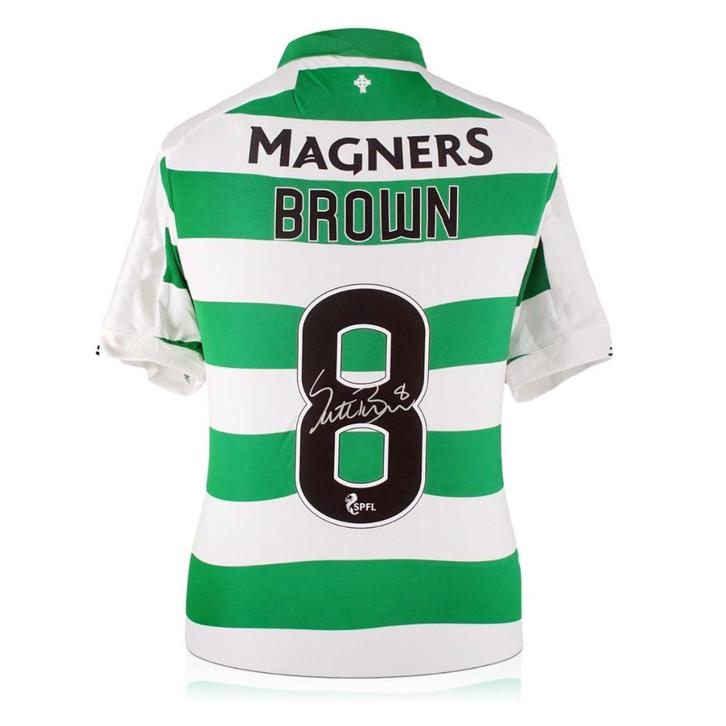 Scott Brown gesigneerd Celtic 2019-20 voetbalshirt, Verzamelen, Sportartikelen en Voetbal, Nieuw, Shirt, Buitenlandse clubs, Ophalen of Verzenden