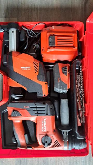 Hilti TE 4-A22 + DRS 4-A  beschikbaar voor biedingen