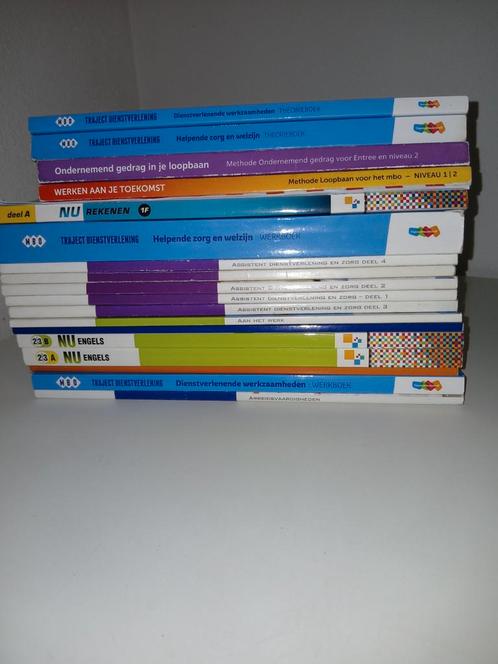 Boekenpakket Zorgsector - MBO/Entree, Boeken, Schoolboeken, Gelezen, Overige vakken, Overige niveaus, Ophalen of Verzenden