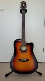 Washburn WD10SCEATB Westerngitaar, Ophalen, Gebruikt, Western- of Steelstringgitaar, Met (piezo-)element