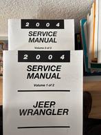 Jeep Wrangler 2004 Service Manual Set, Ophalen of Verzenden
