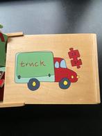 Nieuwe houten Truck puzzel van Sebra, Nieuw, Ophalen of Verzenden