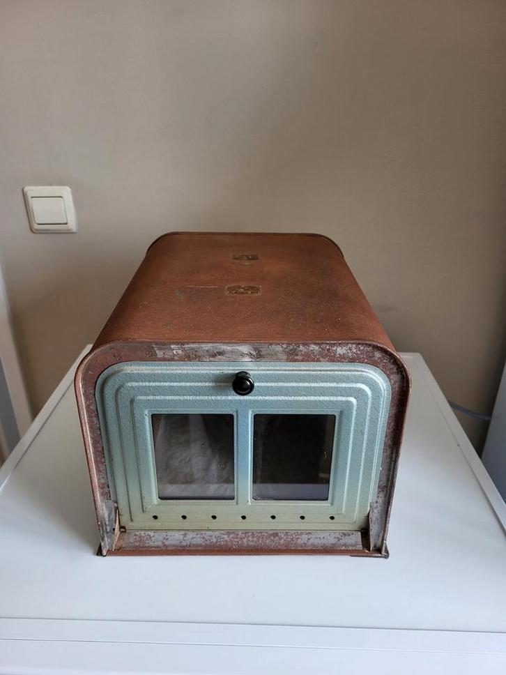 Decoratie oventje..etalage..brocante..bakkerij..oven..bakker, Antiek en Kunst, Curiosa en Brocante, Ophalen of Verzenden